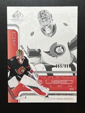 Mads Sogaard 2022-23 SP Game Used #R-21 #/999 Ottawa Senators
