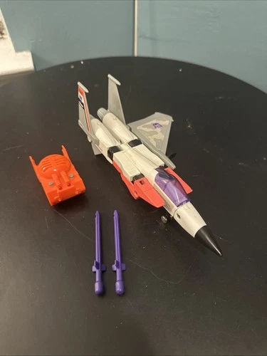 Vintage 1992 Transformers G2 STARSCREAM Incomplete Action Figure