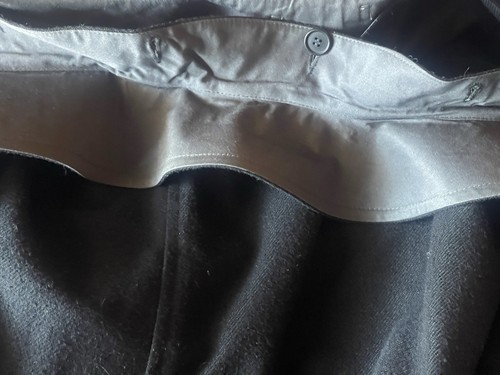 Mackintosh Mens 40R Classic Trench Coat Button Up Wool Lining - Picture 6 of 10