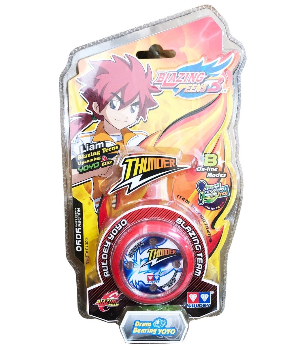Auldey Blazing Teens Liam Thunder B Yoyo Drum Bearing Yoyo | eBay