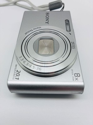Sony Cyber-shot DSC-W830 Compact Digital Camera Silver Excellent
