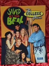 BOB GOLIC SIGNED 8X10 PHOTO MIKE ROGERS SAVED BY THE BELL AUTOGRAPHED W/ COA