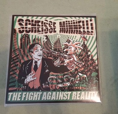 Scheisse Minnelli   The Fight Against Reality LP 34 ltd sleeve punk Hardcore
