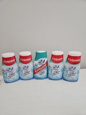 Lot Of 6 Colgate 2 in 1 Toothpaste Mouthwash Whitening Gel 4.6 oz