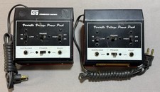 Lot Of (2) Strombecker Raceway Variable Voltage Power Packs No. 8377