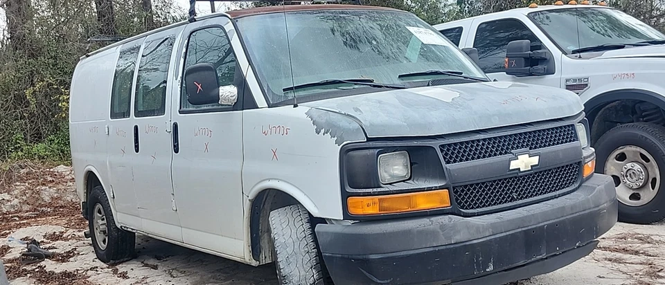 Chevrolet Express 1500 furgoneta transmisión automática OEM 158 k millas - LKQ441225371 Foto 2 de 4