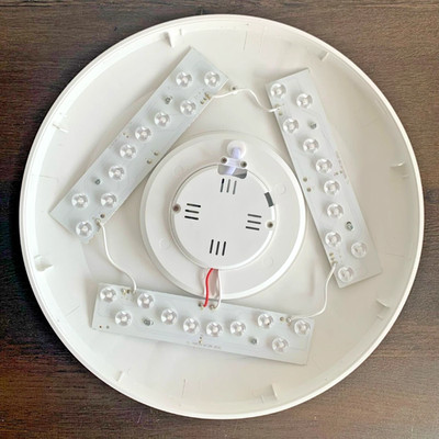 Deckenlampe, LED Deckenleuchte OUILA, Ø28cm, 24W (ohne Abdeckung)