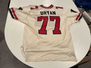 original circa 1984 RICK BRYAN ATLANTA FALCONS NFL FOOTBALL GAME WORN JERSEY