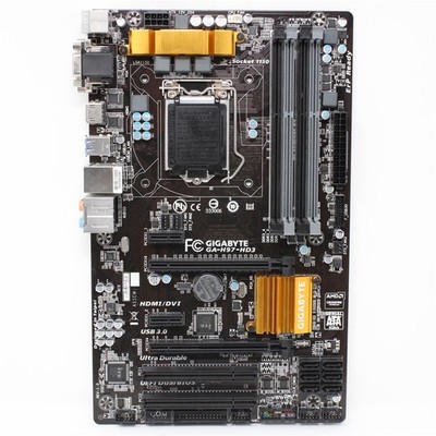 Gigabyte GA-H97-HD3 Rev.1.0 Intel H97 ATX Mainboard Sockel 1150 (#2953)