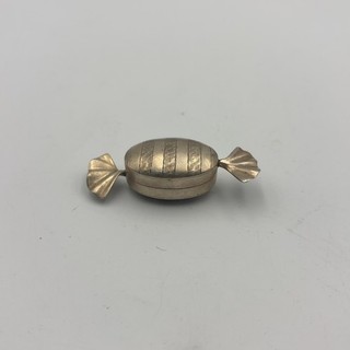 Ari D Norman Sterling Silver Hallmarked Sweet Form Pill Box 12.4g