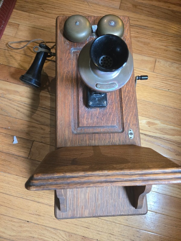 Antique Western Electric Type 317 P Wall Phone *Complete*