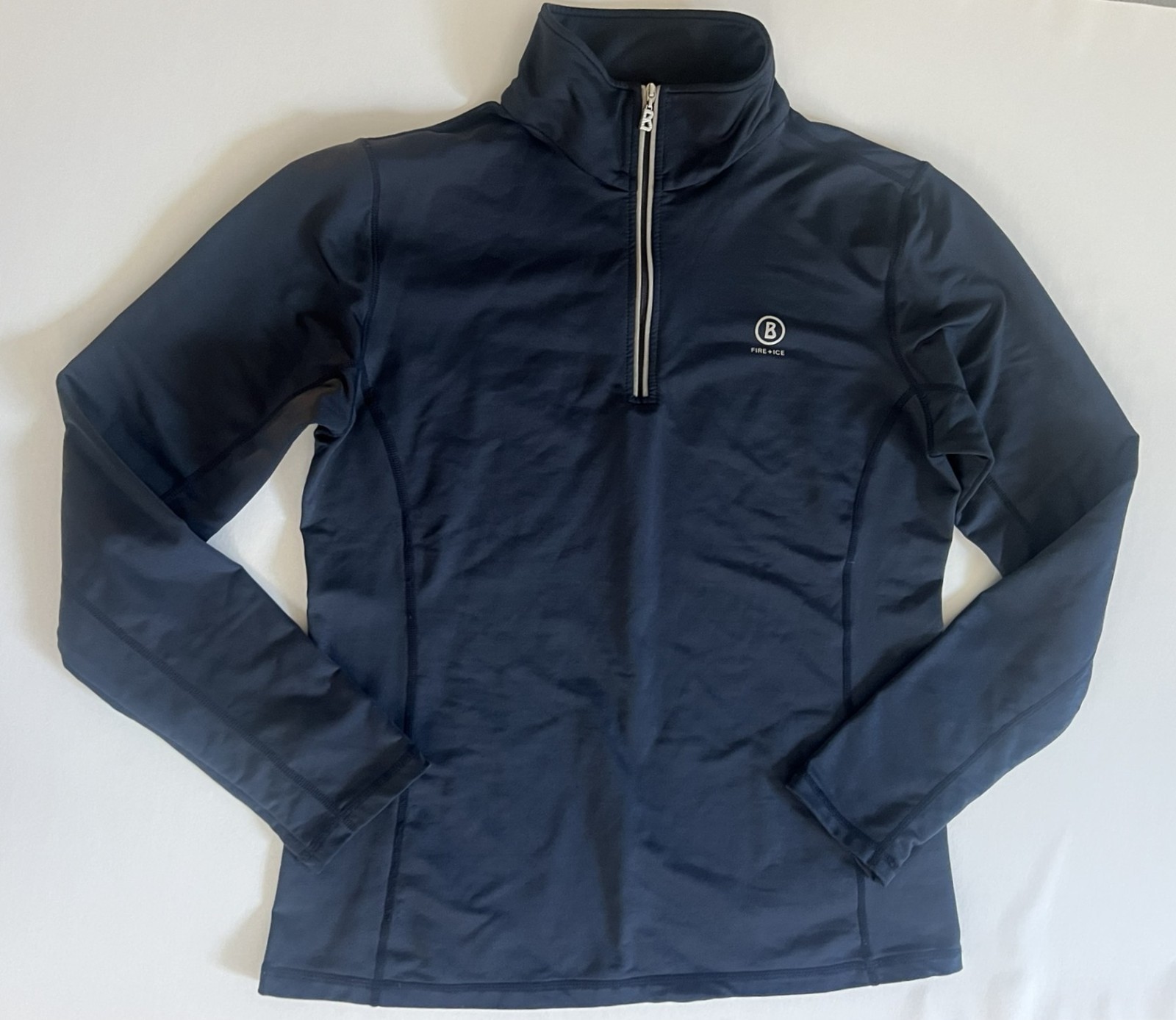 Bogner Fire + Ice 1st Base Layer Pullover Blue 1/… - image 1