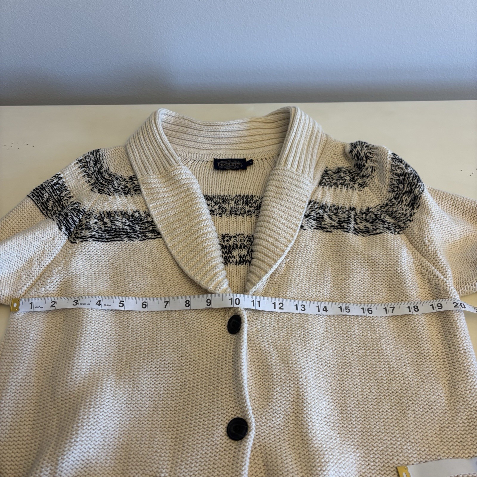 Pendleton Sunrise Eagle Cardigan Large - image 7