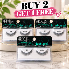 ARDELL False Eyelashes BUY 2 GET 1 FREE ADD 3 False Lashes 109 Black TO CART