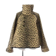 NACKIYE 26SS Fisherman Leopard Print Cotton Anorak Jacket Pullover 34 from Japan