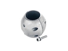 Martyr 1-1/8" Średnica Magnezowa obroża beczkowa Anoda wału ze śrubą imbusową CMX04M