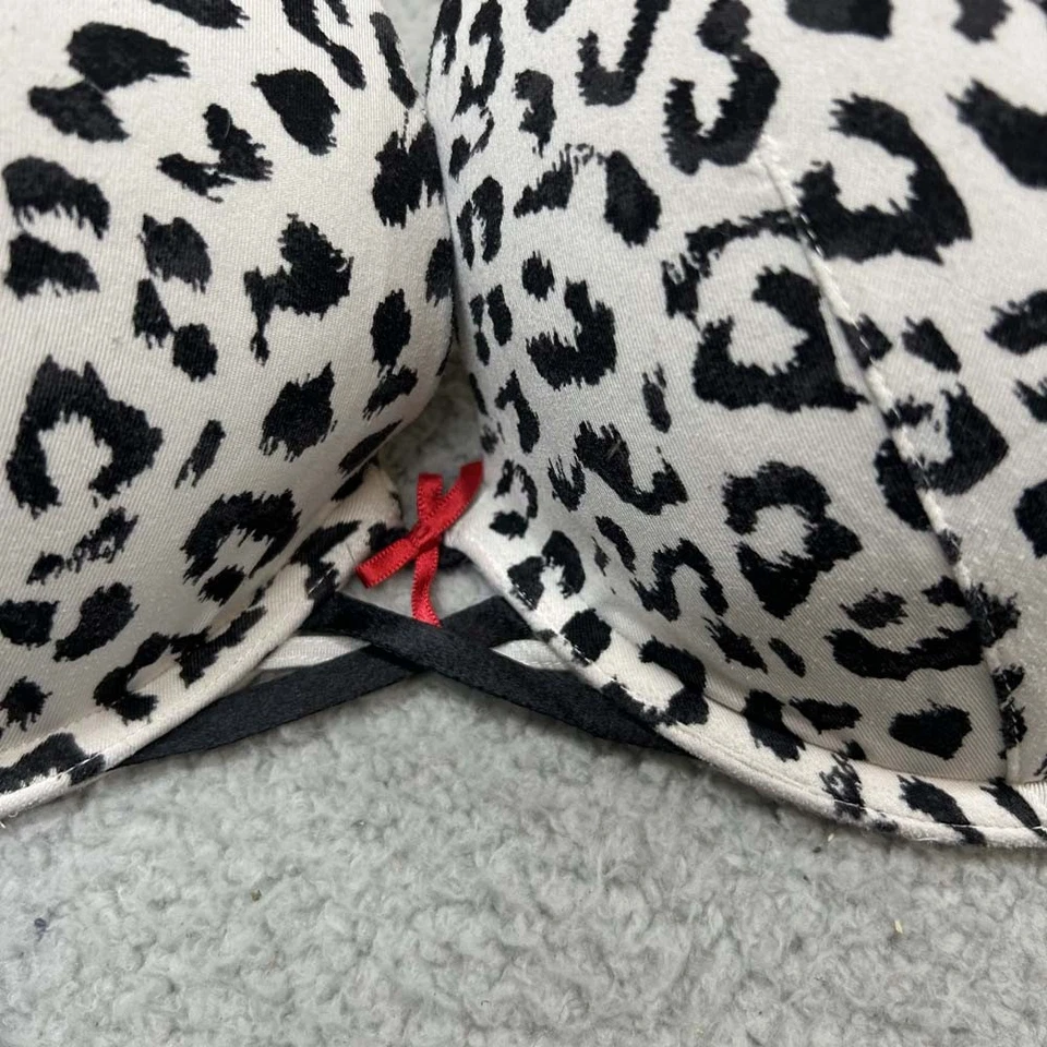 Sujetador Cacique 40D Push Up Boost Plunge Animal Print Lane Bryant Foto 3 de 4