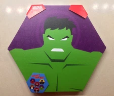 THE HULK Canvas Art (on Wood Frame) (~10 x 12.5 inches) (Marvel Comics) (NEW)