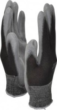 SHOWA General Purpose Work Gloves qty 12 Medium, Polyurethane Coated BO500B-M