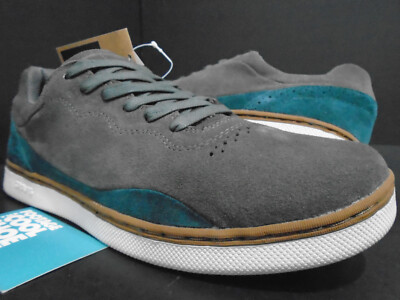 GRAVIS AXIS EXP TOP SAMPLE CASUAL SHOES PEWTER GREY TEAL BROWN OFF WHITE NEW 9