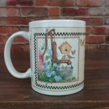 Leanin' Tree Ceramic Coffee Mug MGR251, Count Your Days, by Sandi Gore - 1997