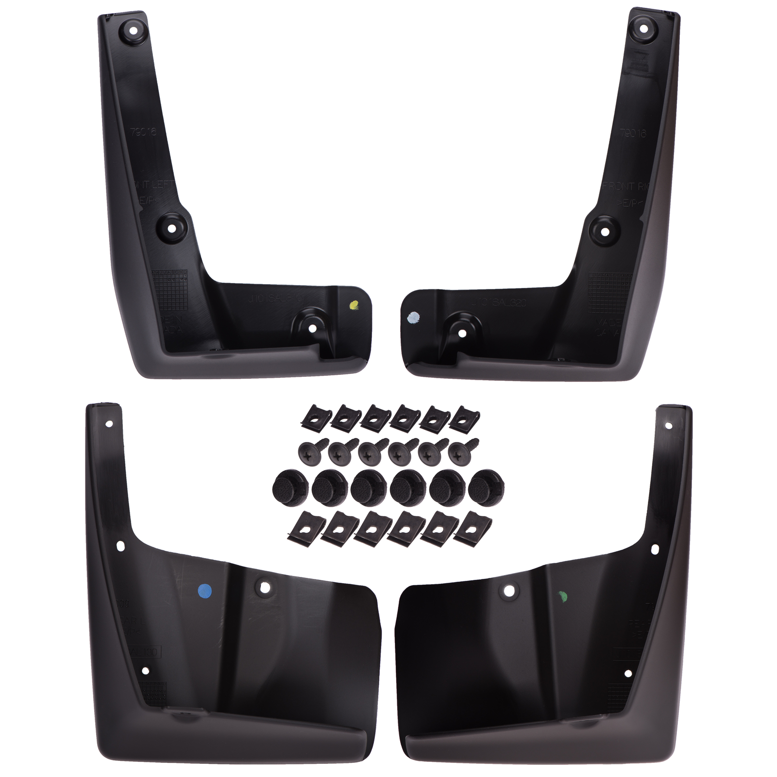 Juego de guardabarros para Subaru Legacy Sport 2017-2018 (N/P J101SAL340)