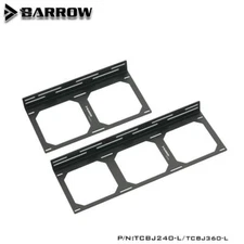 Barrow 240mm 360mm Radiator L Bracket External Mounting Bracket For 12cm Fans