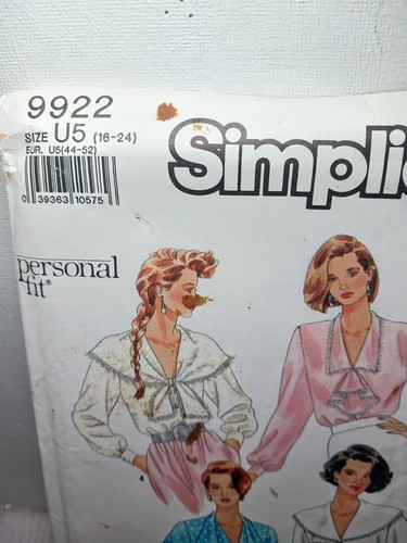 Simplicity Sewing Pattern 9922. Vintage, Uncut - Picture 2 of 8