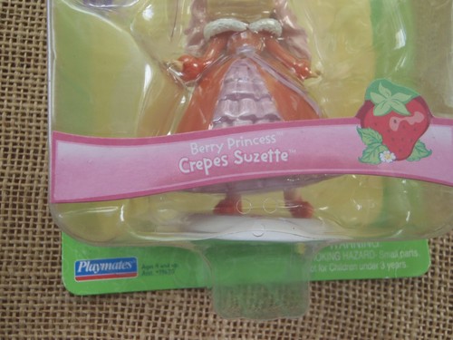 Crepes Strawberry Shortcake Suzette Berry Princess Playmates 2006 - Imagen 3 de 5
