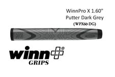 Winn putter grip WinnPro  X 1.60"  Black (WPX60-DG)