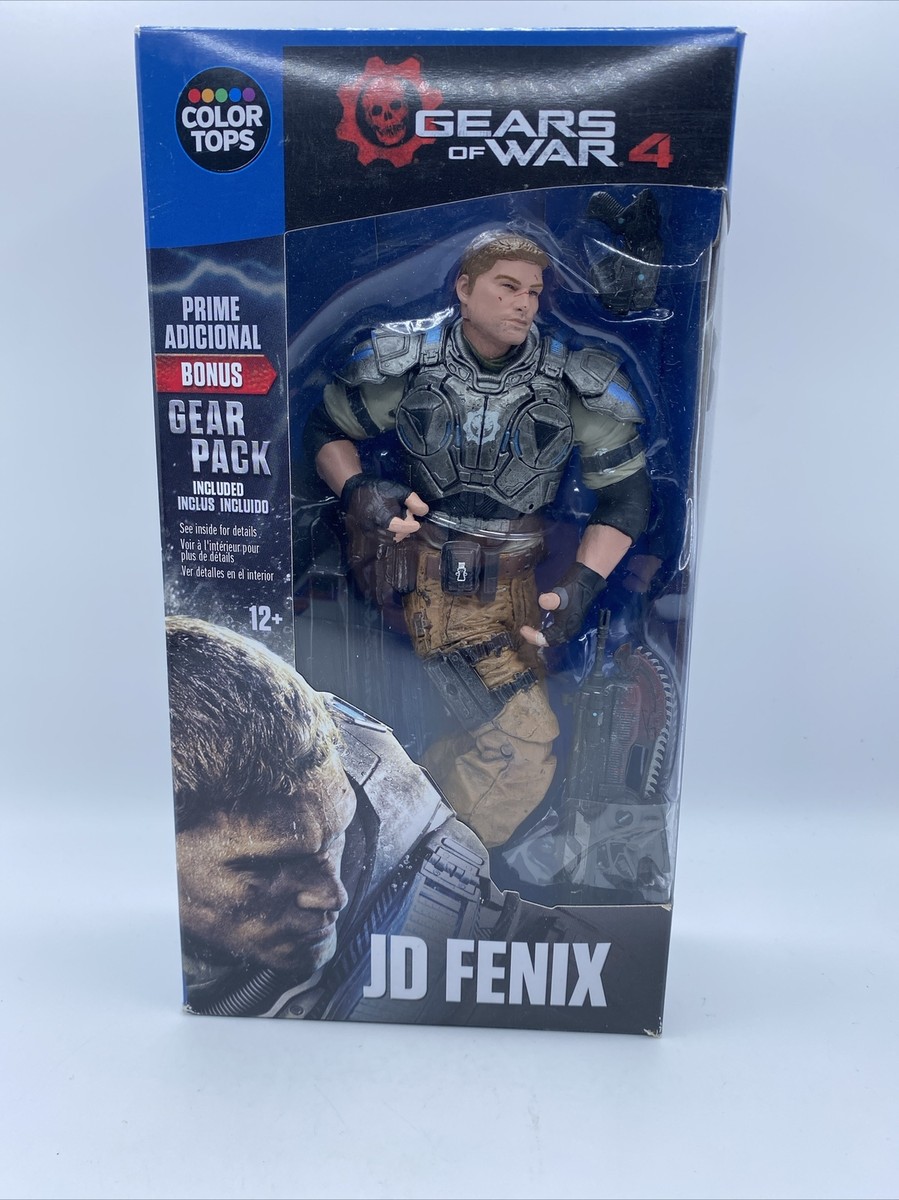 Gears of War JD フェニックス アクションフィギュア Gears of War 4 JD FENIX #8 Action Figure Complete 7