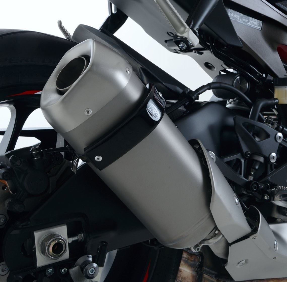 R&G Exhaust Protector Black Kawasaki Z125 2019 - 2024