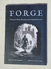 FORGE Fantasy Open Roleplaying Game Engine core rulebook USED softback
