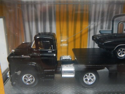 Miniature M2 Machines 1/64 - Pontiac GTO Judge 1969 & Chevrolet Spartan 1958 (2011, Neuf)