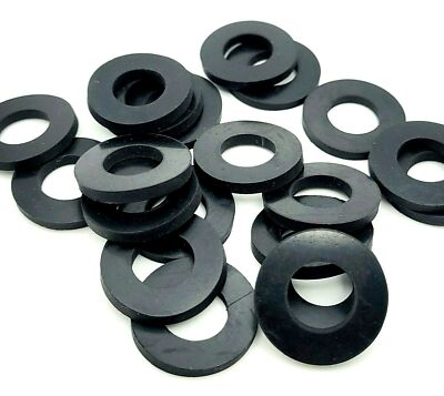 #ad 13mm ID Rubber Flat Washers 25mm OD 3mm Thick Spacers Gasket High Quality EPDM $24.95