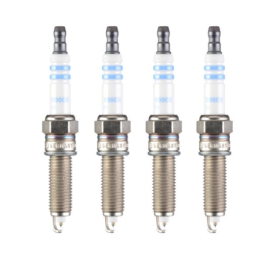 Set of 4 Spark Plugs Bosch for Hyundai Azera Elantra Coupe Kia Forte ...