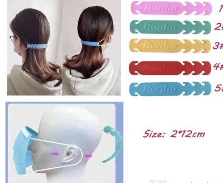 Set of 20 -  Face Mask Extension Ear Savers (Fast Quick Shipping from Canada)