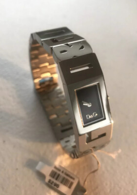 Dolce Gabbana Women's Stainless Steel D&G Band 1/2” NWT
