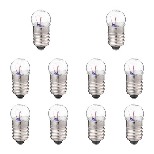 10 PCS Bulb Led Bulb Tiny Light Bulbs E10 Miniature Screw Base Light