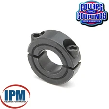 FACTORY NEW! 12MM Double Split 2-PC Clamp Shaft Collar Steel Black Oxide CCM122S