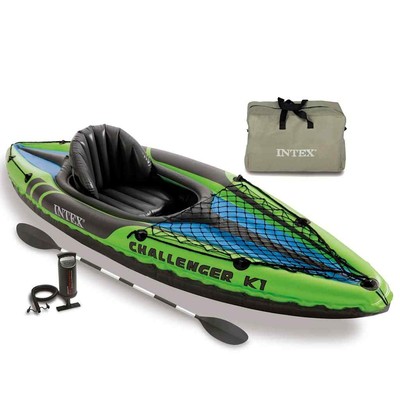  Kajak 274x76x33cm Schlauchboot Boot Angelboot Wanderkajak Freizeitkajak INTEX
