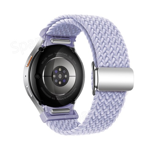 Cinturino nylon magnetico Quick Fit per Samsung Galaxy Watch FE 7 4 5 6 Classic - Foto 14 di 106