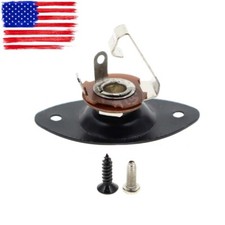 Input Output Jack Plate Socket Oval For Electric Guitar Telecaster Les Paul M509