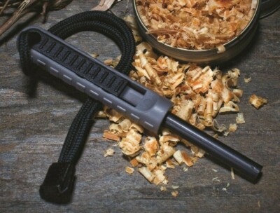 Exotac polySTRIKER XL Waterproof Fire-Starting Tool Durable Lightweight Gray