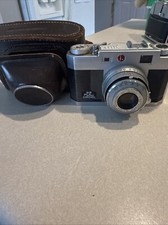 Petri 2.8 Color Corrected Super w/ 4.5cm f2.8 Lens Camera Untested SOLD AS IS