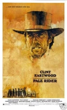 Pale rider Clint Eastwood cult western movie poster print #3