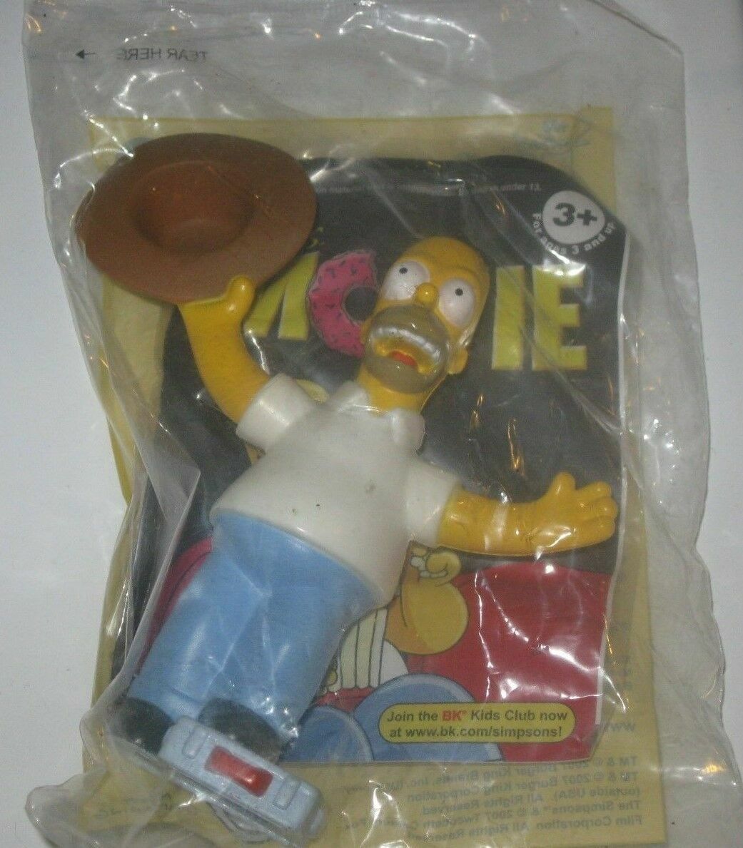 2007 THE SIMPSONS MOVIE BURGER KING KIDS MEAL TOYS - U - PICK | eBay