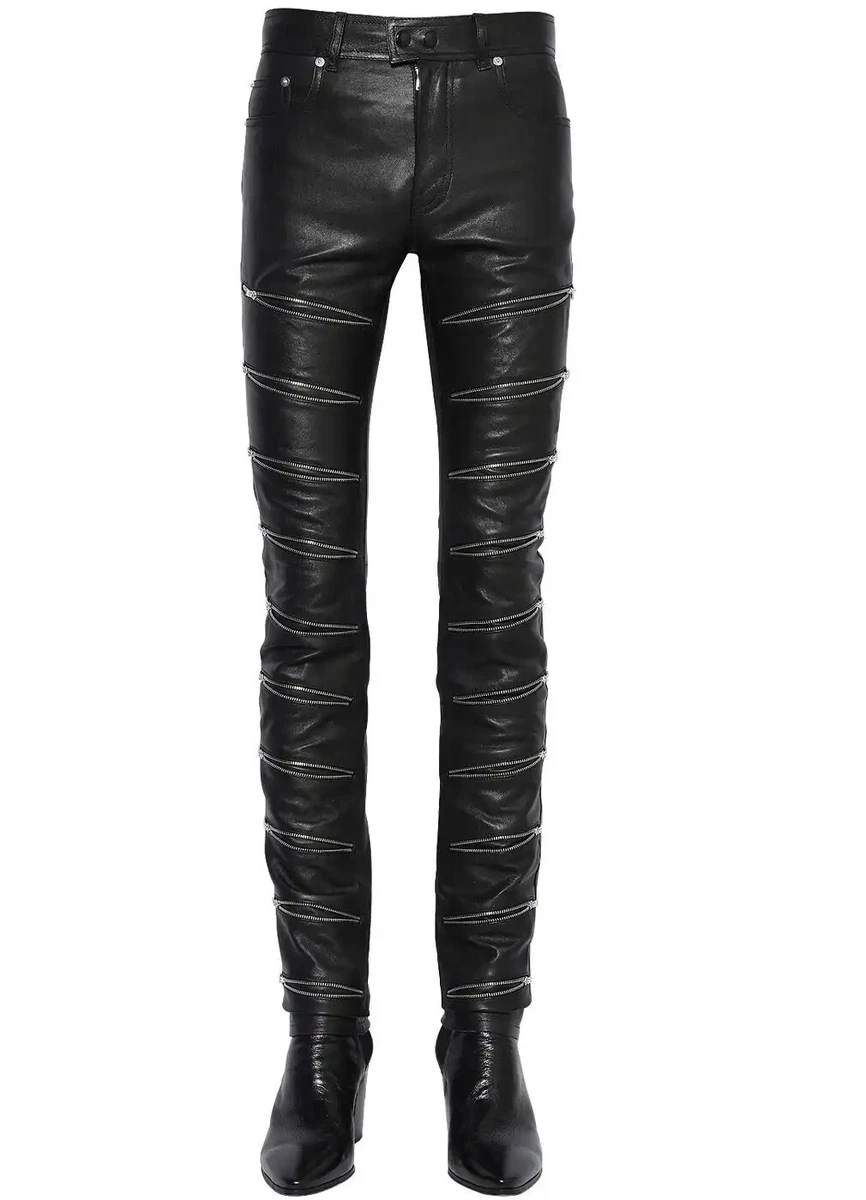 Saint laurent zipper clearance pants