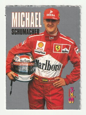 Michael Schumacher Bravo Sport Trading Card 90s 1997 F1 German