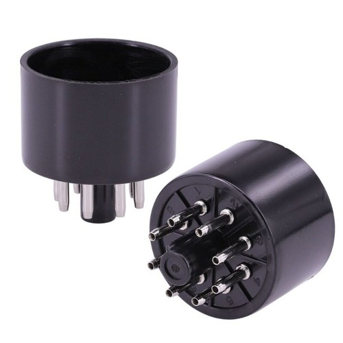 8Pin Tube Socket Bakelite Tube Base For 6CA7 6L6 6V6 EL34 6SN7 Tube Amp 10PCS - Picture 3 of 10